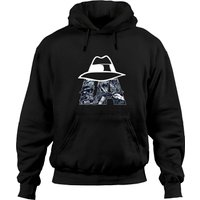 Cholo Hoodie Homme Chapeau Lowrider LA Chicano Pullover — Sweats à capuche pour hommes
