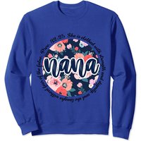 Sweatshirt She Laughs Without Fear Nana - Confort Unisexe