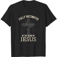 Entièrement Vacciné Par Le Sang De Jésus T-shirt pour Hommes — T-shirts pour hommes