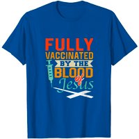 T-shirt pour hommes Fully Vaccinated By The Blood Of Jesus — T-shirts pour hommes