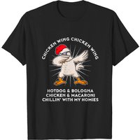 T-shirt Chicken Wing Chicken Wing Paroles de Chanson Hot Dog Bologna