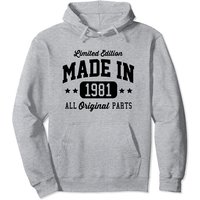 Hoodie Vintage Fabriqué En 1981 Édition Limitée