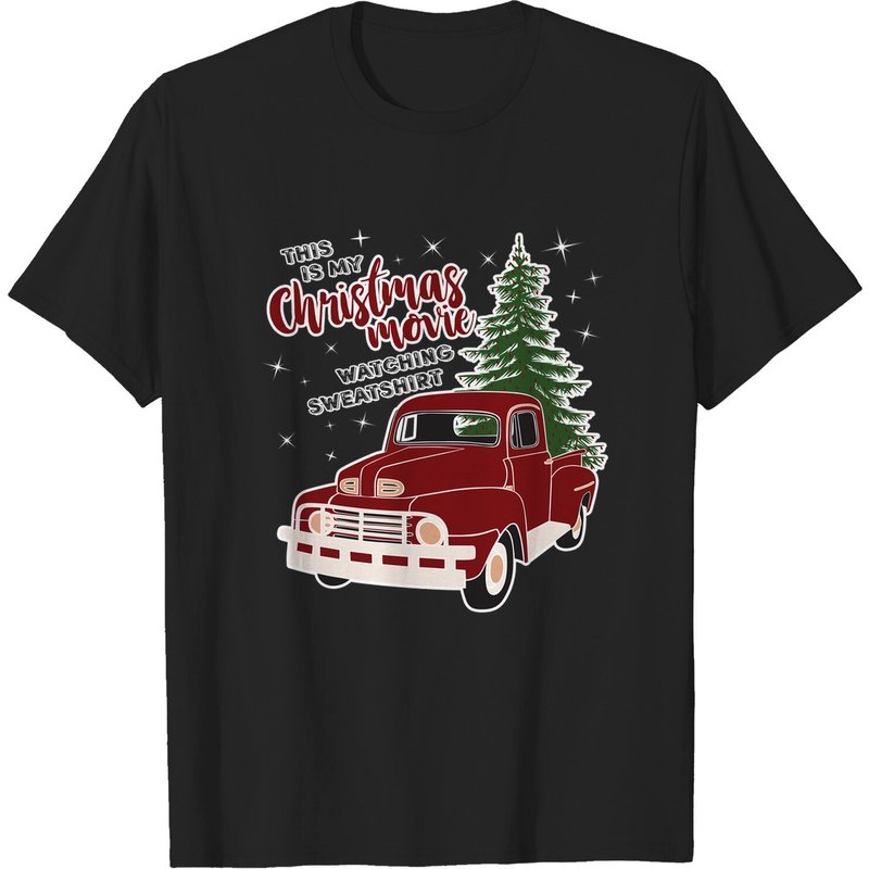 Hoodie Hallmark pour Regarder des Films de Noël — T-shirts pour hommes