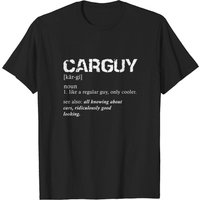 T-shirt Amusant Car Guy - Tee Définition Gear Head pour Hommes