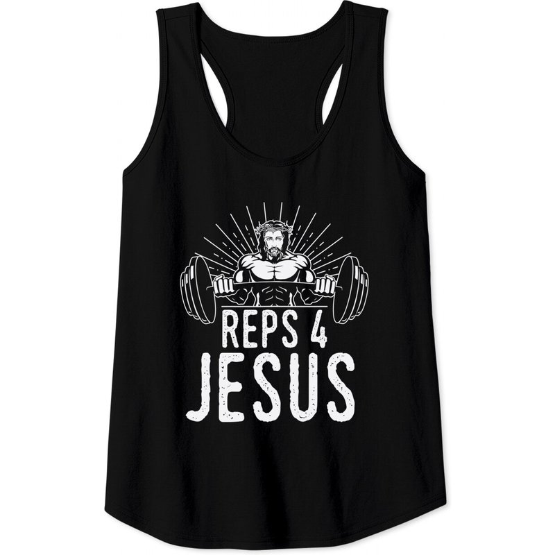 Débardeur Funny Reps 4 Jesus pour hommes — T-shirts pour hommes