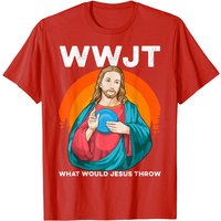 T-shirt Golfeur Humerus What Would Jesus Throw pour Hommes — T-shirts pour hommes