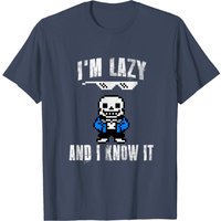 Sans T-Shirts I'm Lazy And I Know It pour hommes - Noir — T-shirts pour hommes