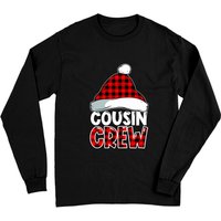 Pyjamas à manches longues en tartan rouge Buffalo Cousin Crew de Noël