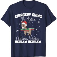 T-shirt pour hommes Dominick L'Âne de Noël — T-shirts pour hommes