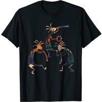 T-shirt Kokopeli Kokopelli Musican Trio pour hommes — T-shirts pour hommes