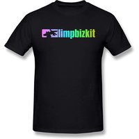 T-shirt pour hommes Limp Bizkit Music Band Cool Aid à col rond — T-shirts pour hommes