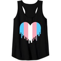 Débardeur Dripping Heart pour hommes - Cœur Transgenre Trans Pride — T-shirts pour hommes