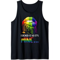 I Licked It So It Mine Débardeur Gay Pride LGBT pour Hommes — T-shirts pour hommes