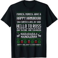 Monica Ayez un Joyeux Hanoukka T-shirt de la chanson de Noël de Phoebe