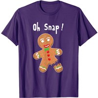 T-shirt de costume Bonhomme en pain d'épice Oh Snap Cookie — T-shirts pour hommes