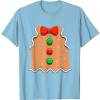 T-shirt Costume Bonhomme en Pain d'Épice pour Hommes
