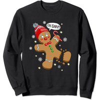 Gingerbread Man Costume Sweatshirt Oh Snap Baking Team