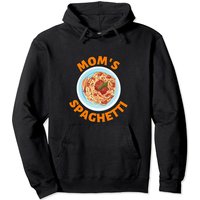 Hoodie Amoureux des Pâtes Mom's Spaghetti Unisexe Noir — Sweats à capuche pour hommes
