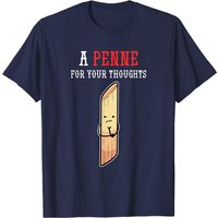 T-shirt Pasta Lovers Penne For Your Thoughts pour hommes