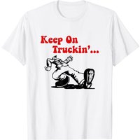T-shirt Truckin pour hommes - Keep On Truckin — T-shirts pour hommes