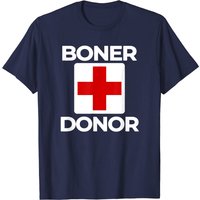 T-shirt Boner Donor pour hommes en noir — T-shirts pour hommes