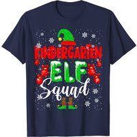 T-shirt Enseignant Elfe de Noël Équipe Maternelle pour Hommes