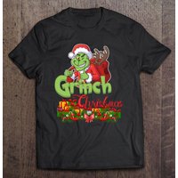 T-shirt de Noël Le Grinch pour hommes - Noir