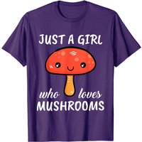 Juste Une Fille Qui Aime Les Champignons T-Shirt Pour Hommes — T-shirts pour hommes