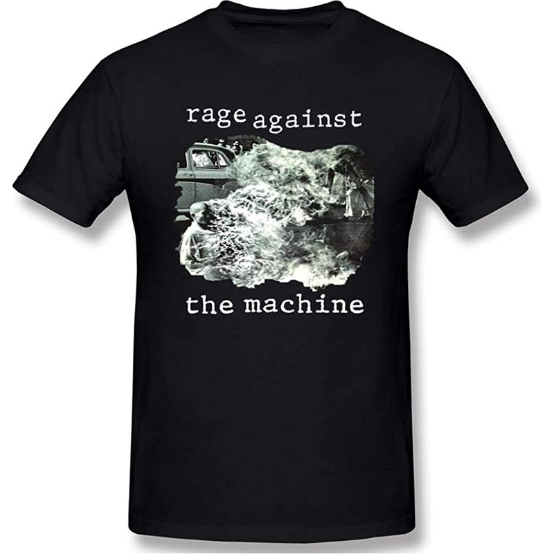 T-Shirt Noir pour Hommes Rage Against The Machine — T-shirts pour hommes