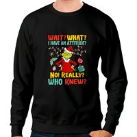 Sweatshirt de Noël Grinch pour Unisexe par Printerval