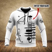 Hoodie Personnalisé 3D Master Chef — Chandails pour hommes