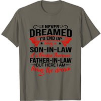 T-shirt Être un gendre d'un beau-père — T-shirts pour hommes