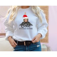 Bebe Its Cold Outside Christmas Sweatshirt pour Unisexe