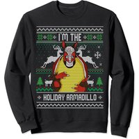 Sweat à Capuche Mignon Armadillo - Armadillo de Vacances Noël Amusant — Sweats à capuche pour hommes