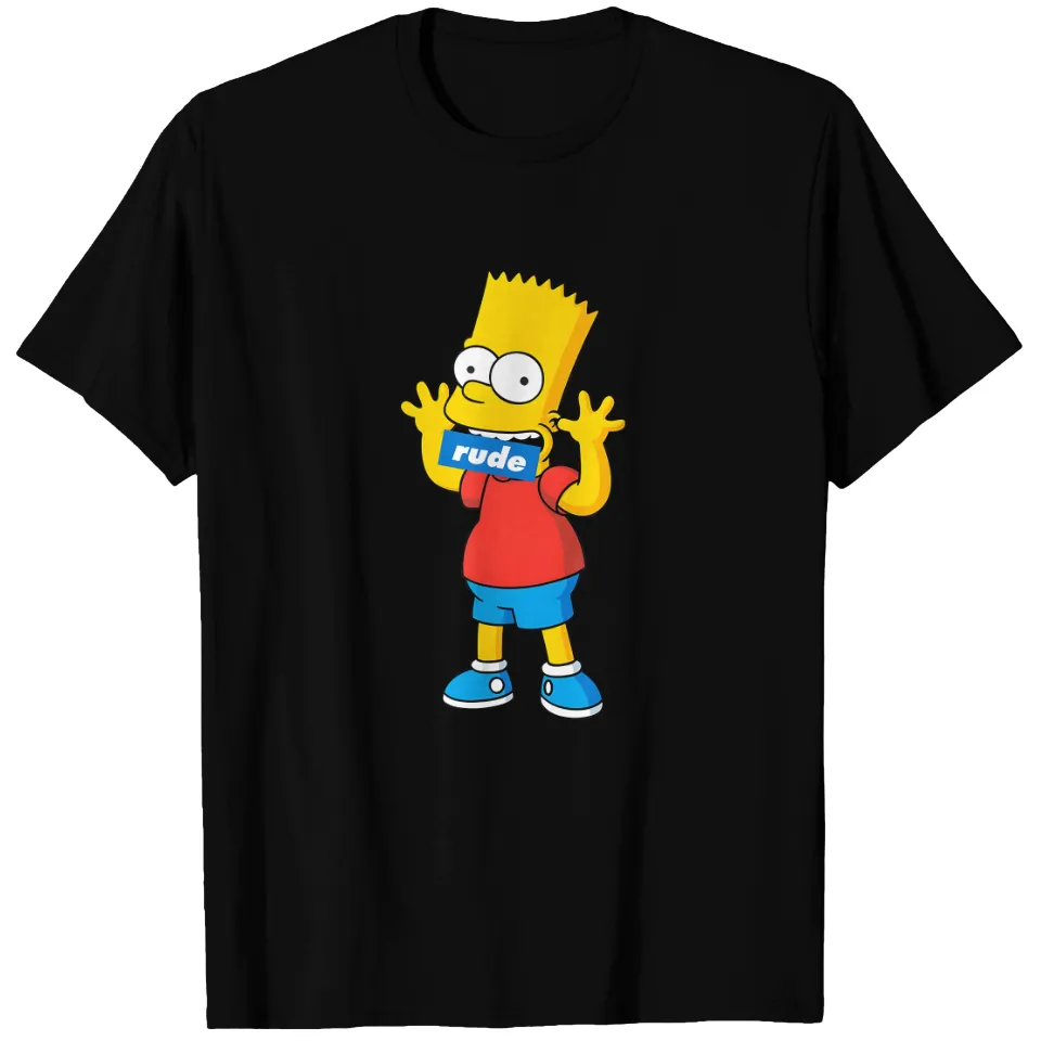 Bart Simpson Rude Mouth T-shirt from The Simpsons