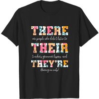 T-shirt Humoristique pour Enseignant - Citations sur la Grammaire Anglaise — T-shirts pour hommes