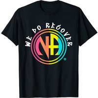 We Do Recover Logo Narcotics Anonymous NA AA T-Shirt for Men