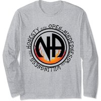 T-shirt à manches longues Narcotics Anonymous avec logo symbolique — T-shirts pour hommes