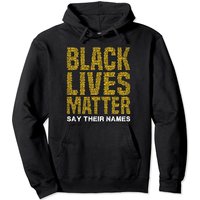 Hoodie à Capuchon BLM 2020 - Dites leurs noms — Sweats à capuche pour hommes