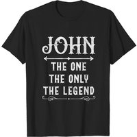 John The One The Only The Legend T-shirt pour la fête des pères — T-shirts pour hommes