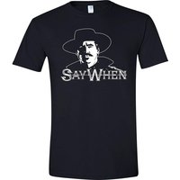 T-shirt pour hommes Say When Doc Holliday — T-shirts pour hommes