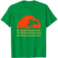 Baaa Sowenyaaa African King Lion T-shirt for Men