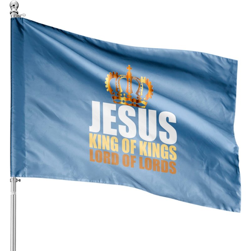 Drapeau Christerest Jésus Roi des Rois Seigneur des Seigneurs — Drapeaux décoratifs