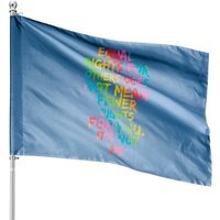 Drapeau de Maison Rainbow - Égalité des Droits pour Tous — Drapeaux décoratifs