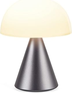 Lexon Mina L Mushroom Lamp - Cordless LED Table Lamp with Dimmer — Led Desk Lamp