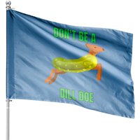 Bannière graphique de la maison au cornichon — Drapeaux décoratifs