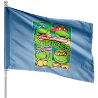 Drapeau de Maison Personnages Panneaux Tortues Ninja — Drapeaux décoratifs