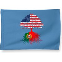 Drapeau Maison Portugal - Racines Portugaises Cultivées en Amérique — Drapeaux décoratifs