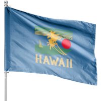 Drapeau de Maison Aloha Hawaii Vintage des Années 1980 — Drapeaux décoratifs