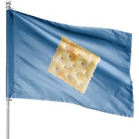 Drapeau de Maison Cracker Blanc Sec - Impression Recto-Verso — Drapeaux décoratifs